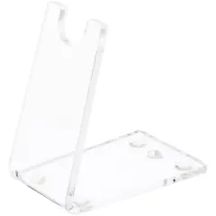 Plymor Clear Acrylic 1 Pen Display Holder, 2.5" H x 1.5" W x 2.5" D