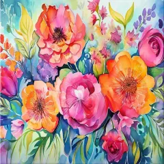 Diamond Painting Kits for Adults - Flower DIY 5D