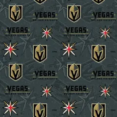 NHL Licensed Las Vegas Knights 1199-KNI Cotton Fabric by the Yard