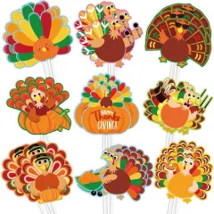 Thanksgiving Cupcake Topper