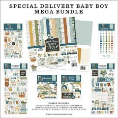 Echo Park Special Delivery Baby Boy Mega Bundle