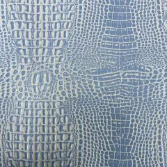 1 Yard Marine Gator Vinyl Fabric Waterproof Anti UV Outdoor Upholstery 54" Width Ice Blue