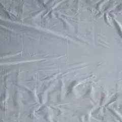 1 Yard Hibiscus Double Border Polyester Fabric For Apparel And Tropical D&eacute;cor Projects 60 Inch White