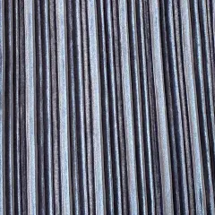 1 Yard Pleated Stretch Velvet Spandex Fabric 58 Inches Width Gray