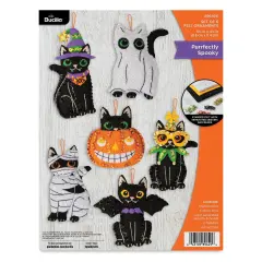 Bucilla Purrfectly Spooky Felt Ornament Kit