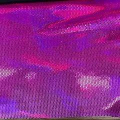 1 Yard Stretch Velvet Pin Dot Foil Fabric for Dancewear Cosplay Costumes Leggings 56 Inches Width Fuchsia