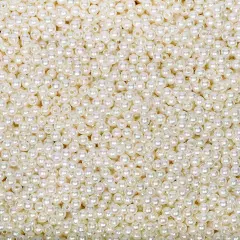 Pearl Beads for Jewelry Making 2400pcs 4mm Pearl Craft Beads with Hole Loose Fake Pearls Small Faux Pearls for Jewelry Making Bracelet Necklace DIY, Sewing Decor and Vase Filler