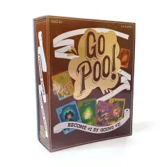 Go Poo! The Game - Laugh Out Loud Funny Card Game, Family Game Night