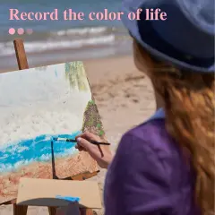 Canvas Boards for Painting 8x10in,28 Pack Bulk Canvases for Painting - Cotton Canvas Panels for Oil, Acrylic & Watercolor Painting.