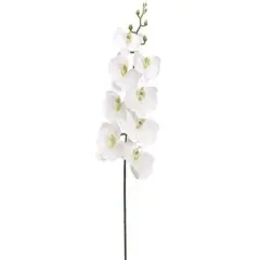 Allstate Phalaenopsis Orchid Artificial Spray - 32" - White
