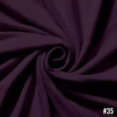 Kitcheniva DTY Brushed Stretch Fabric Sewing Decor Crafts DIY By Yard #35 plum