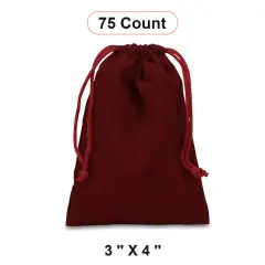 Velour Jewelry Storage 3" x 4" For Necklaces & Bracelets