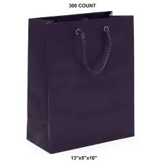 Sleek Matte Euro Tote 13" x 5" x 10"