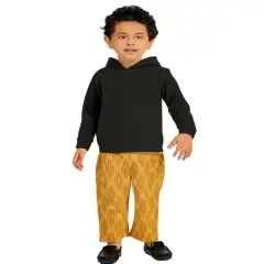 Gildan&reg; Heavy Blend Youth Hooded Long Sleeve Sweatshirt Black