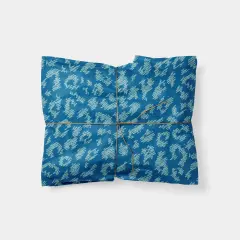 Scribble Leopard Print Gift Wrap
