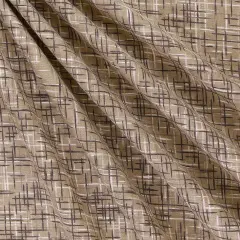 Mook Fabrics Linen Look Flannel Fabric [108 in. Wide] - By The Yard Desert Taupe