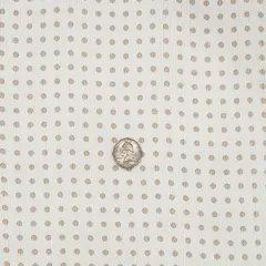 1 Yard Rayon Crinkle Ivory Woven Fabric, 50/52&Prime; Wide 100% Rayon