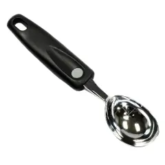 Chef Craft Heavy Duty Chrome Plated Easy Grip Ice Cream Scoop