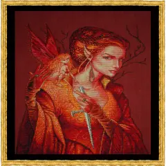 Queen of Fairies 107-G004 MK Counted Cross Stitch Kit