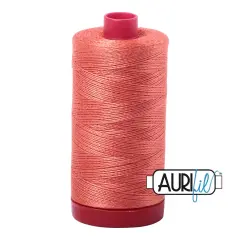 Salmon (2225) | 12wt Large Spool (325M / 356Y) | Aurifil Thread