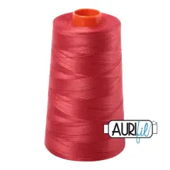 Dark Red Orange (2255) | 50wt Cone (5900M / 6452Y) | Aurifil Thread