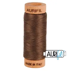Bark (1140) | 80wt Small Spool (274M / 300Y) | Aurifil Thread