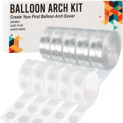 Balloon Arch Kit, 82ft Easy DIY Balloon Decorating Garland Strip and 500Pcs Glue Point Dots Tape for Balloon Arch, Decorations Making