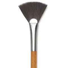Holbein Pastel Brush - 1-1/8", Fan Brush, Synthetic fiber