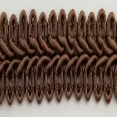 1/2" Chinese French Braid Gimp Trimming - 12 Continuous Yards - Many Colors! Brown