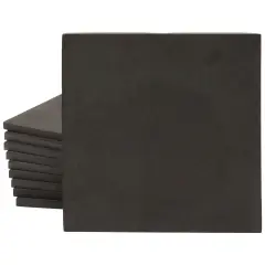 10 Pack Black EVA Foam Sheets, 9.6x9.6-Inch 3mm Thick High-Density Board for Arts and Crafts Supplies, Cosplay Costumes and Custom Crafted Armor