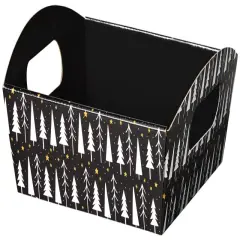 Pack/6: Merry & Bright Presentation Trays - 8-1/4 x 7-1/2 x 2-1/2"