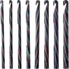 Knit Picks WeCrochet Majestic Regular Wood Crochet Hook Set - 8 Sizes US E-K