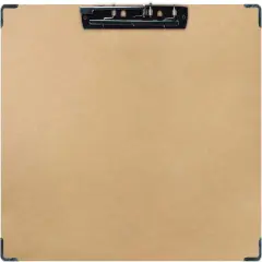 11x17 Clipboard with Hardware Corner Guard Landscape Extra Large Clipboard Hardboard with 8 Inch Jumbo Lever Clip 11 x 17 Clipping Board Log Color 1 Pack