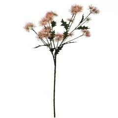 35" Pink Onion Flower Spray | 17 Blooms | Elegant Faux Stem for Home, Wedding & Event D&eacute;cor