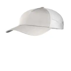Sport-Tek &reg; PosiCharge Competitor Mesh Back Cap Silver/White