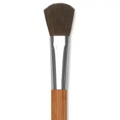 Holbein Pastel Brush - 5/8", Oval Blender, Goat hair