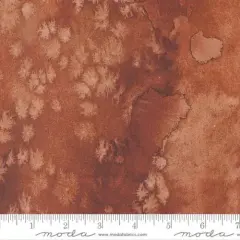 Brown Red Wood Flow Basic Watercolor Painting 44"/45" Fabric Per Yard