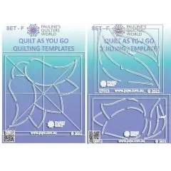 QAYG Quilting Templates Set F