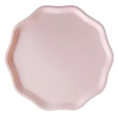 PETAL PINK COMPOSTABLE DINNER PLATES