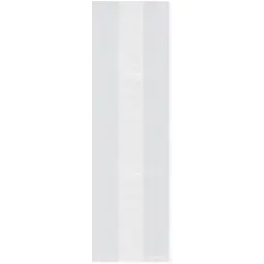 Plymor 6" x 4" x 20" (Pack of 100), 1 Mil Gusseted Plastic Bags