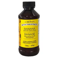 LorAnn Oils Banana Bakery Emulsion, 4 ounce