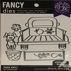 Hero Arts Farmers Market Truck Fancy Dies Set