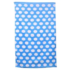 Carmel Towel Company&reg; Classic&nbsp;Beach Towel Lt blu polka dot