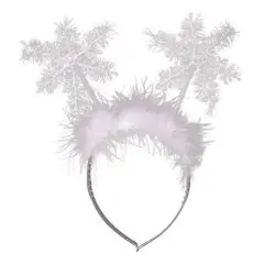 Snowflakes Adult Headband