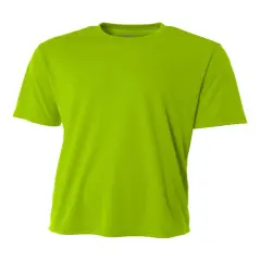 A4&reg; Youth Cooling Performance T-Shirt LIME