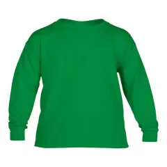 Gildan&reg; Youth Heavy Cotton Long-Sleeve T-Shirt IRISH GREEN