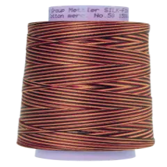 Elegante (9090-9863) | Silk-Finish Cotton Multi 50wt (1372M / 1500Y) | Mettler Thread