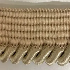 Large Twist Cord with Lip Piping Trimming - 6 Yards - Many Colors Available! Beige