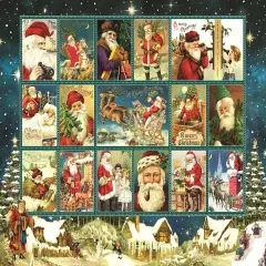 Sunsout Jolly Old Saint Nicholas 300 pc Christmas Jigsaw Puzzle 55948