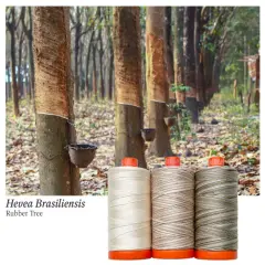 Aurifil Rubber Tree Color Builder Thread Set by Aurifil | (3 50wt Cotton Large Spools.)